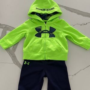 Under Armour Track Suit Set 3-6 month